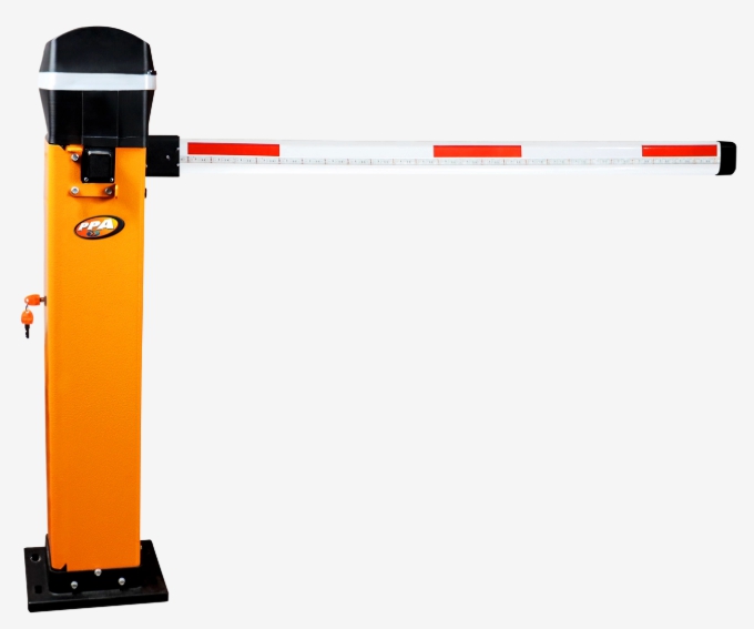 Barrera automática de alta resistencia y diseño slim.