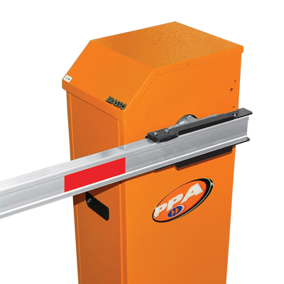 Barrera Jet Flex de 3 metros, rápida y confiable.